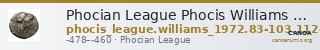 Phocian League Phocis Williams 1972 Period II, 83-103; 112-37; 153-6; 158-61 — CANOA