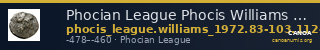 Phocian League Phocis Williams 1972 Period II, 83-103; 112-37; 153-6; 158-61 — CANOA