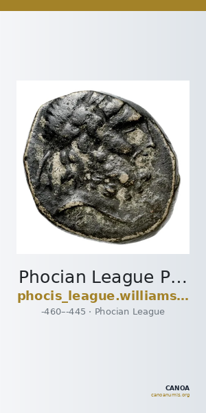 Phocian League Phocis Williams 1972 Period III, 162-72; 180-200; 213-9 — CANOA