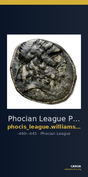 Phocian League Phocis Williams 1972 Period III, 162-72; 180-200; 213-9 — CANOA