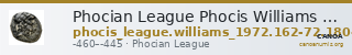 Phocian League Phocis Williams 1972 Period III, 162-72; 180-200; 213-9 — CANOA