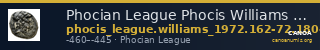 Phocian League Phocis Williams 1972 Period III, 162-72; 180-200; 213-9 — CANOA