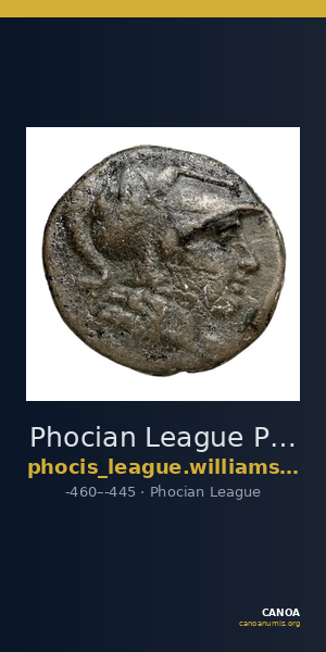Phocian League Phocis Williams 1972 Period III, 174-9; 201-12; 220-33 — CANOA