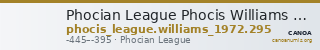 Phocian League Phocis Williams 1972 Period IV, 295 — CANOA