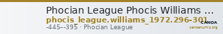 Phocian League Phocis Williams 1972 Period V, 296-301 — CANOA