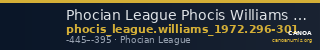 Phocian League Phocis Williams 1972 Period V, 296-301 — CANOA