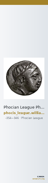 Phocian League Phocis Williams 1972 Period V, 'Lyre' group, 335-413 — CANOA