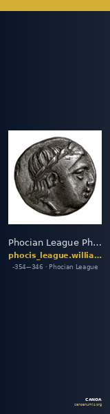 Phocian League Phocis Williams 1972 Period V, 'Lyre' group, 335-413 — CANOA