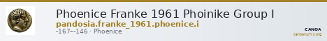 Phoenice Franke 1961 Phoinike Group I — CANOA