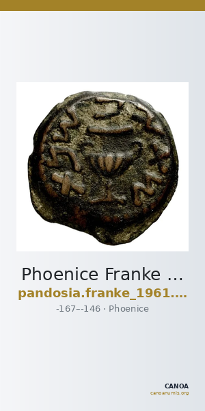Phoenice Franke 1961 Phoinike Group II — CANOA