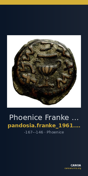 Phoenice Franke 1961 Phoinike Group II — CANOA