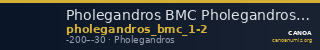 Pholegandros BMC Pholegandros n° 1 — CANOA