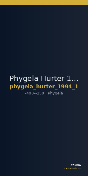 Phygela Hurter 1994 1 — CANOA