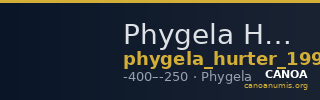 Phygela Hurter 1994 1 — CANOA