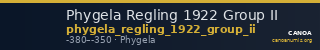 Phygela Regling 1922 Group II — CANOA