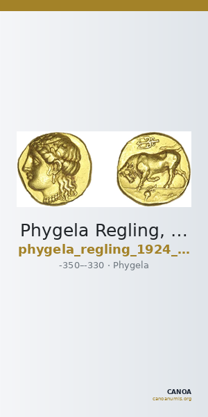 Phygela Regling, ZfN 1924 pp. 177-8 — CANOA