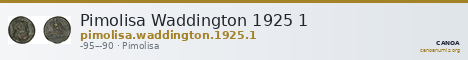 Pimolisa Waddington 1925 1 — CANOA