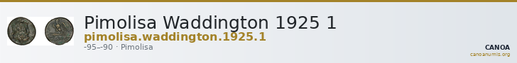 Pimolisa Waddington 1925 1 — CANOA