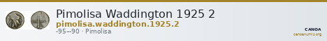 Pimolisa Waddington 1925 2 — CANOA