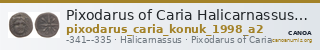 Pixodarus of Caria Halicarnassus Konuk 1998 A2 — CANOA