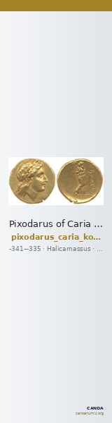 Pixodarus of Caria Halicarnassus Konuk 1998 B1 — CANOA