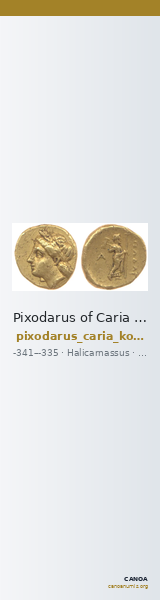 Pixodarus of Caria Halicarnassus Konuk 1998 B2 — CANOA
