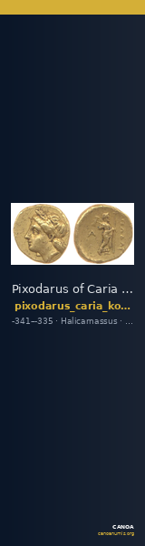 Pixodarus of Caria Halicarnassus Konuk 1998 B2 — CANOA