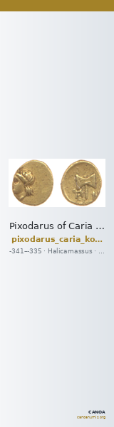 Pixodarus of Caria Halicarnassus Konuk 1998 B3 — CANOA