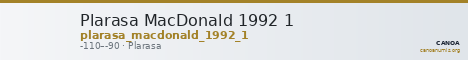 Plarasa MacDonald 1992 1 — CANOA