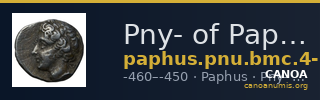 Pny- of Paphos Paphos BMC Paphus 4-13 — CANOA