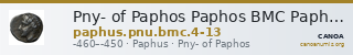 Pny- of Paphos Paphos BMC Paphus 4-13 — CANOA
