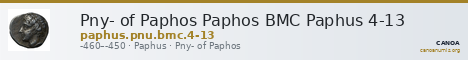 Pny- of Paphos Paphos BMC Paphus 4-13 — CANOA
