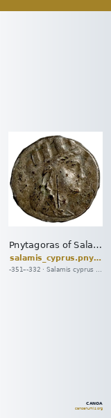 Pnytagoras of Salamis Salamis BMC Salamis 77-78, 80-84 — CANOA