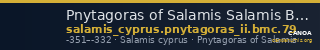Pnytagoras of Salamis Salamis BMC Salamis 79 — CANOA