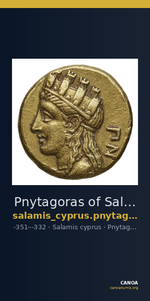 Pnytagoras of Salamis Salamis Markou 2011 413-438 — CANOA
