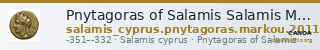 Pnytagoras of Salamis Salamis Markou 2011 413-438 — CANOA
