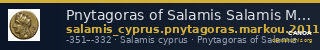 Pnytagoras of Salamis Salamis Markou 2011 413-438 — CANOA