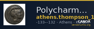 Polycharmos Athens Thompson 1961 368bis, 376-382 — CANOA