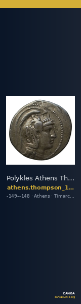 Polykles Athens Thompson 1961 101X-110 — CANOA