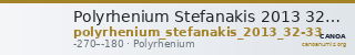 Polyrhenium Stefanakis 2013 32-33 — CANOA