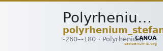 Polyrhenium Stefanakis 2013 50-53 — CANOA