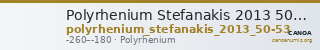 Polyrhenium Stefanakis 2013 50-53 — CANOA
