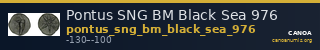 Pontus SNG BM Black Sea 976 — CANOA
