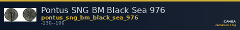 Pontus SNG BM Black Sea 976 — CANOA