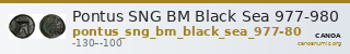 Pontus SNG BM Black Sea 977-980 — CANOA