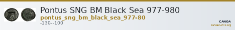 Pontus SNG BM Black Sea 977-980 — CANOA