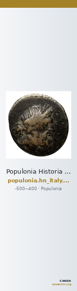 Populonia Historia Numorum Italy 111 — CANOA
