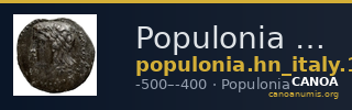Populonia Historia Numorum Italy 112 — CANOA