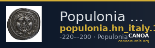 Populonia Historia Numorum Italy 152 — CANOA