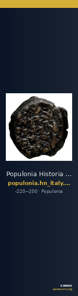 Populonia Historia Numorum Italy 186 — CANOA